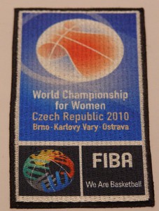 embroidered emblem FIBA 2010 II